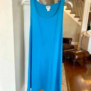 Mossimo blue tank dress- NWOT